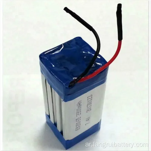 OEM قابلة لإعادة الشحن حزمة بطارية Li-polymer 7.4v 1800mAh